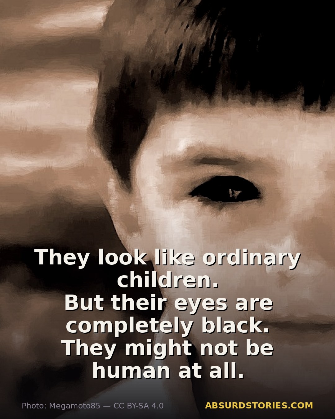 The eerie legend of black-eyed children