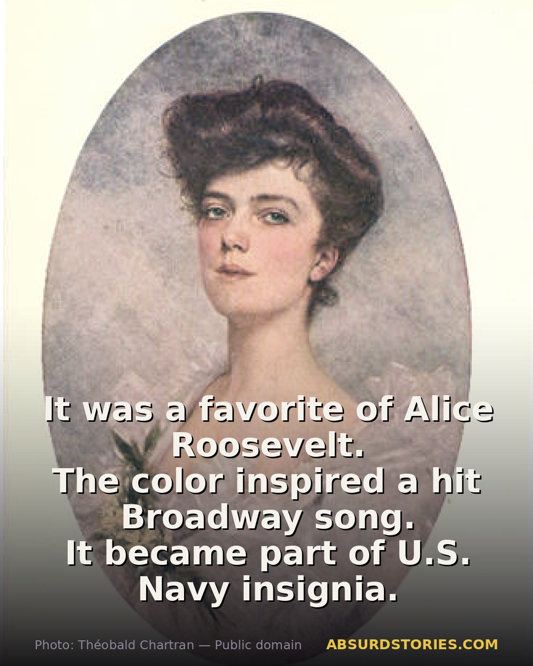 The surprising legacy of Alice blue