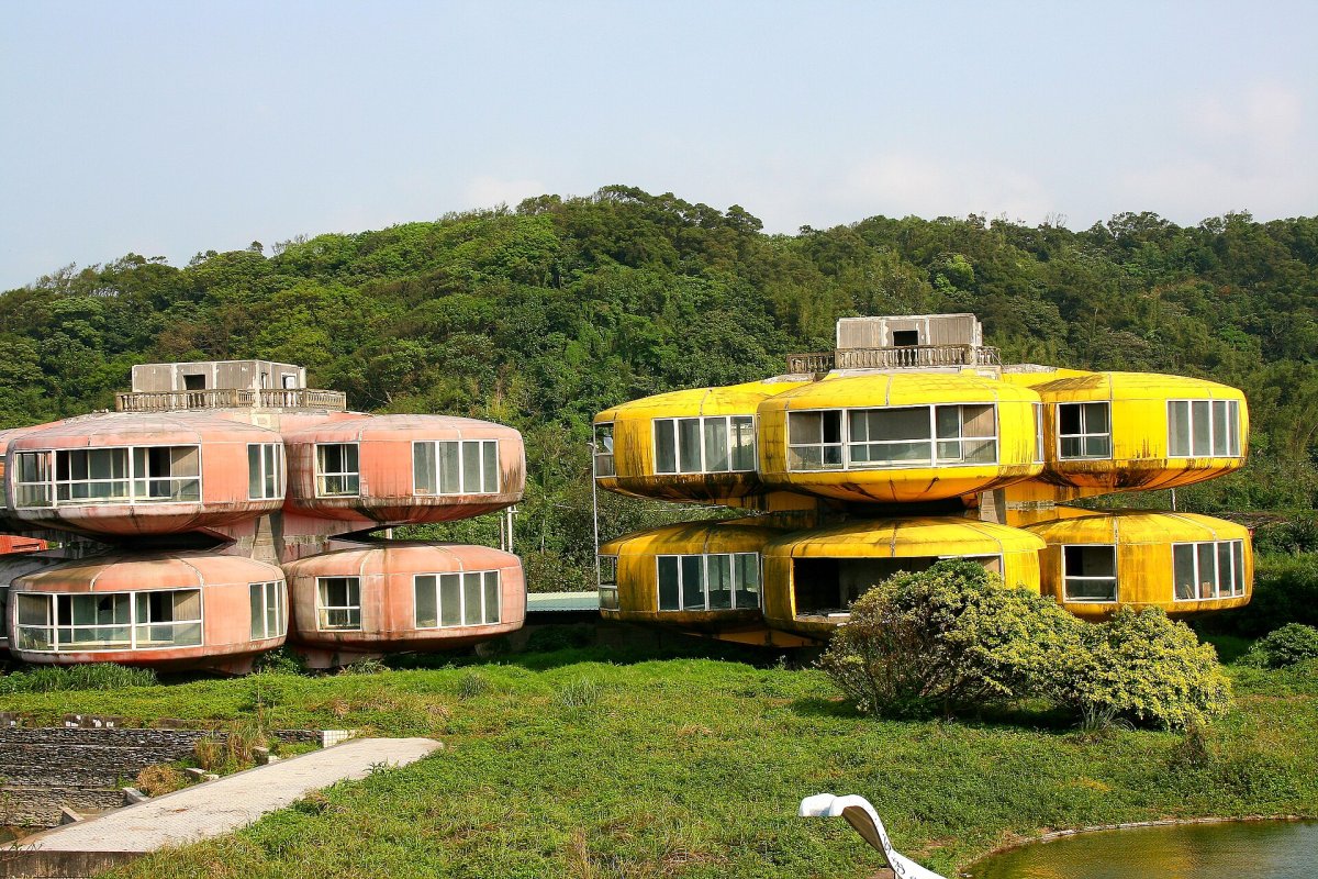 The abandoned UFO houses of Taiwan's coast