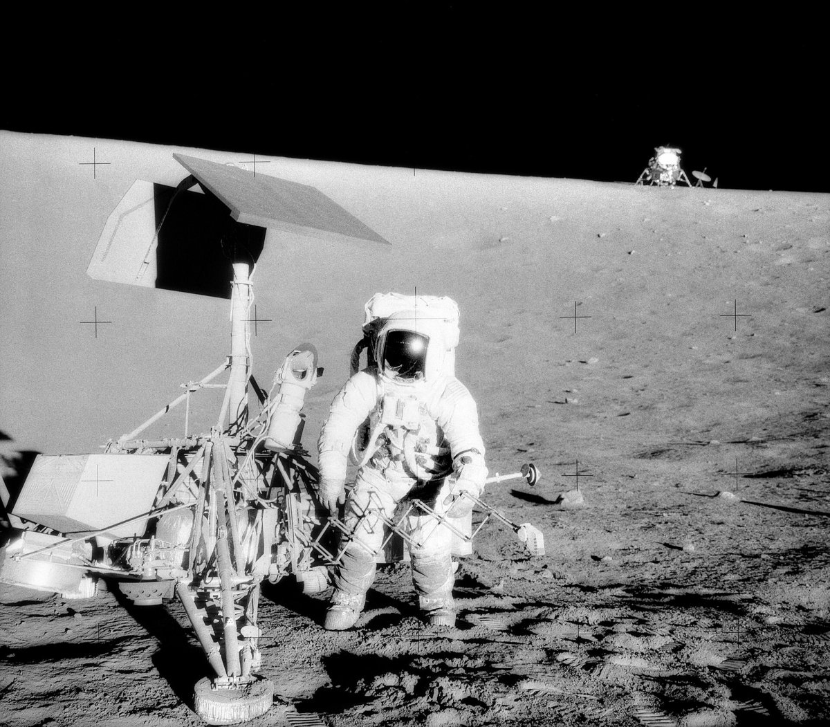 Apollo 12's wild journey included lightning strikes